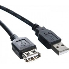 Кабель удлинительный Telecom USB 2.0 A (M) - A (F), 1.5м (TUS6990-1.5M)