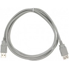 Кабель удлинительный VCOM USB 2.0 A (M) - A (F), 1.8м (CU202-G-1.8M)