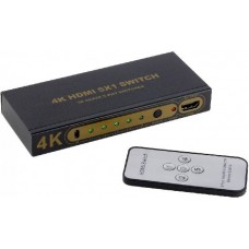 Переключатель HDMI Telecom 5x HDMI - 1x HDMI (TTS7105)