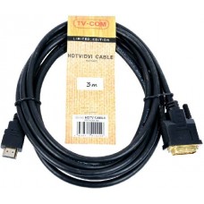 Кабель TV-COM HDMI - DVI-D, 3м (LCG135E-3M/ CG135E-3M)