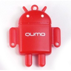 Карта памяти    4Gb MicroSD QUMO Class 10 (QM4GCR-MSD10-FD-RED)