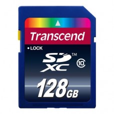 Карта памяти  128Gb Transcend SDXC Class 10 (TS128GSDXC10)