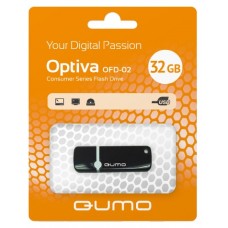 USB Flash накопитель   32Gb QUMO Optiva 02 Black