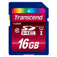 Карта памяти   16Gb Transcend SDHC Class 10 (TS16GSDHC10U1)