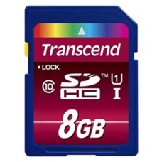 Карта памяти    8Gb Transcend SDHC Class10 UHS-I (TS8GSDHC10U1)