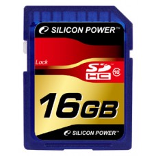 Карта памяти   16Gb Silicon Power SDHC Class 10 (SP016GBSDH010V10)