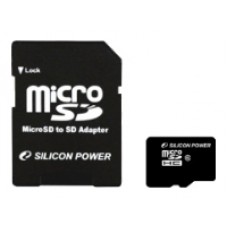 Карта памяти    8Gb MicroSD Silicon Power Class 10 (SP008GBSTH010V10-SP)