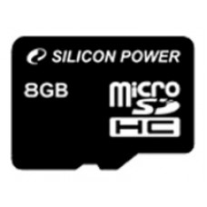 Карта памяти    8Gb MicroSD Silicon Power Class 10 (SP008GBSTH010V10)