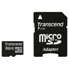 Карта памяти    8Gb MicroSD Transcend Class 10 (TS8GUSDHC10)