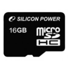 Карта памяти   16Gb MicroSD Silicon Power Class 10 (SP016GBSTH010V10)