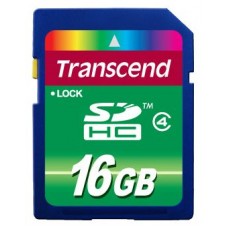 Карта памяти   16Gb Transcend SDHC Class 4 (TS16GSDHC4)