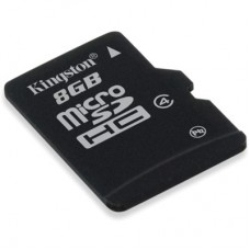 Карта памяти    8Gb MicroSD Kingston Class 4 (SDC4/8GBSP)