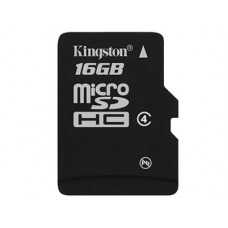 Карта памяти   16Gb MicroSD Kingston Class 4 (SDC4/16GBSP)