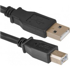 Кабель Defender USB 2.0 A (M) - USB B (M), 1.8м (USB04-06PRO)