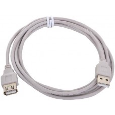 Кабель удлинительный Gembird USB 2.0 A (M) - A (F), 1.8м (CC-USB2-AMAF-6)