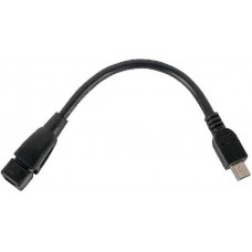 Переходник Gembird USB 2.0 A (F) - Mini USB B (M), 0.15m (A-OTG-AFBM-002)