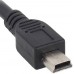 Переходник Gembird USB 2.0 A (F) - Mini USB B (M), 0.15m (A-OTG-AFBM-002)