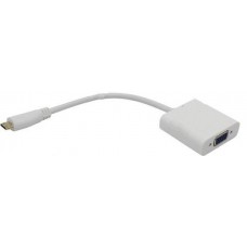 Переходник VCOM Mini HDMI (M) - VGA (F), 0.15м (CG592)