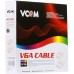 Кабель VCOM VGA (M) - VGA (M), 30м (VVG6448-30M)