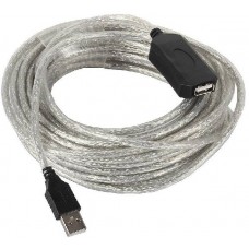 Кабель удлинительный VCOM USB2.0 A (M) - A (F), 10m (VUS7049-10M)