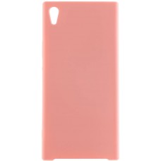 Чехол BROSCO XA1U-SOFTRUBBER-PINK