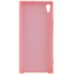 Чехол BROSCO XA1U-SOFTRUBBER-PINK