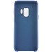 Чехол BROSCO SS-S9-SOFTRUBBER-BLUE