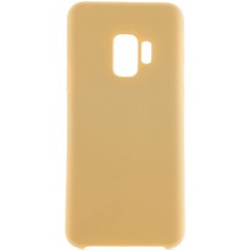 Чехол BROSCO SS-S9-SOFTRUBBER-GOLD