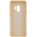 Чехол BROSCO SS-S9-SOFTRUBBER-GOLD