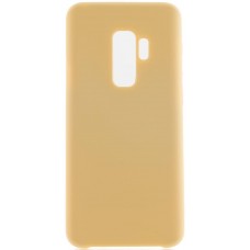 Чехол BROSCO SS-S9P-SOFTRUBBER-GOLD