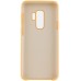 Чехол BROSCO SS-S9P-SOFTRUBBER-GOLD