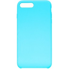 Чехол BROSCO IP8P-SOFTRUBBER-BLUE