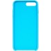 Чехол BROSCO IP8P-SOFTRUBBER-BLUE