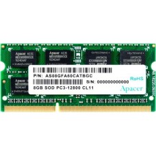 Оперативная память 8Gb DDR-III 1600MHz Apacer SO-DIMM 1.5v (AS08GFA60CATBGC)