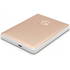 Внешний жесткий диск 1Tb Western Digital G-Drive mobile USB-C Gold (0G04843)