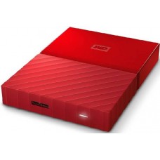 Внешний жесткий диск 4Tb Western Digital My Passport Red (WDBUAX0040BRD)