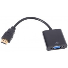 Переходник Telecom HDMI (M) - VGA (F), 0.15м (TA558)