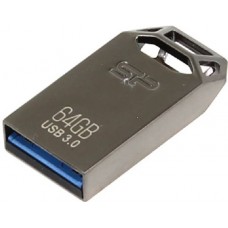 USB Flash накопитель 64Gb Silicon Power Jewel J50 Silver (SP064GBUF3J50V1T)