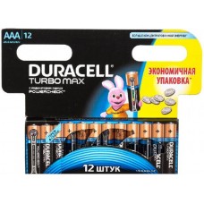 Батарейка Duracell Turbo (AAA, Alkaline, 12 шт)