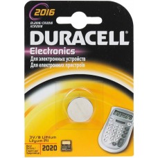 Батарейка Duracell (CR2016, Lithium, 1 шт)