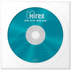 Диск CD-RW Mirex 700Mb 12x Paper Cover (1шт) (1050253)